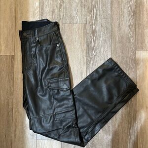 Gap Faux Leather Pants